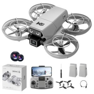Mini Remote-Control Drone With Camera, A Quadcopter Featuring